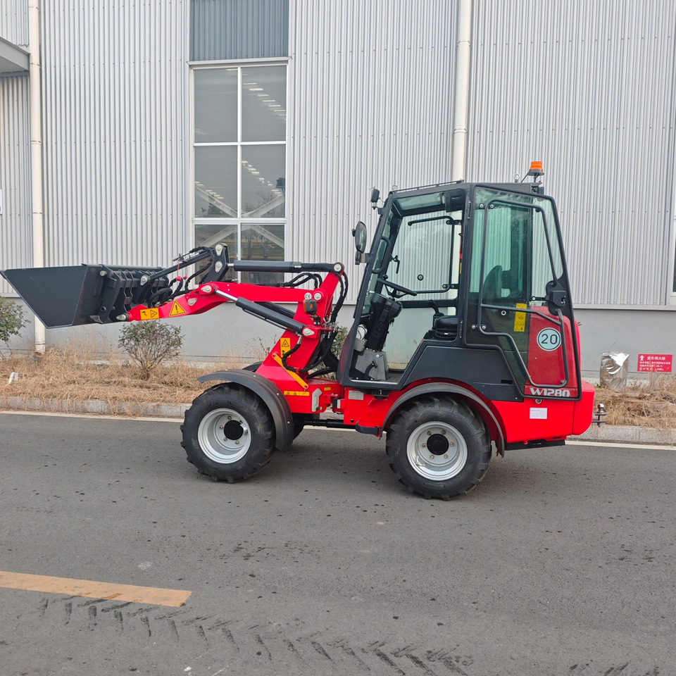 New Compact Wheel Loader 1000 kg Payload Small Articulated Loader Weidemann W1280 - Wheel loader: picture 1 New Compact Wheel Loader 1000 kg Payload Small Articulated Loader Weidemann W1280 - Wheel loader: picture 1