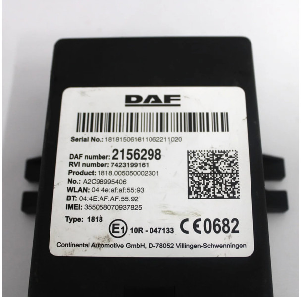 DAF XF106 DCM Module 2156298 - ECU for Truck: picture 2 DAF XF106 DCM Module 2156298 - ECU for Truck: picture 2