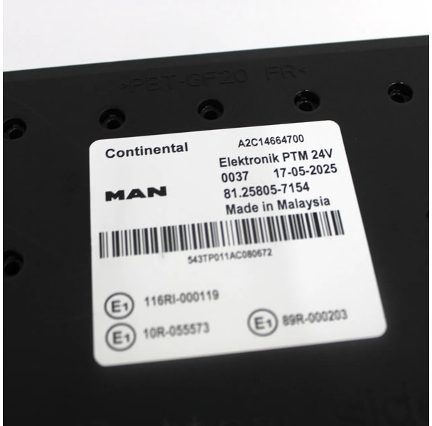 MAN TGX/TGS PTM Module Nieuw 8125805-7154 - ECU for Truck: picture 2 MAN TGX/TGS PTM Module Nieuw 8125805-7154 - ECU for Truck: picture 2