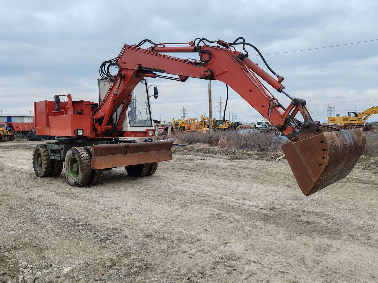 Case Poclain 61P - Wheel excavator: picture 1 Case Poclain 61P - Wheel excavator: picture 1