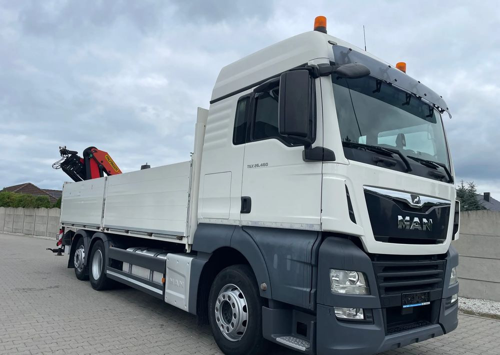 MAN TGX 26.460 HDS, PALFINGER PK 180002-EH, PILOT! - Dropside/ Flatbed truck, Crane truck: picture 4 MAN TGX 26.460 HDS, PALFINGER PK 180002-EH, PILOT! - Dropside/ Flatbed truck, Crane truck: picture 4