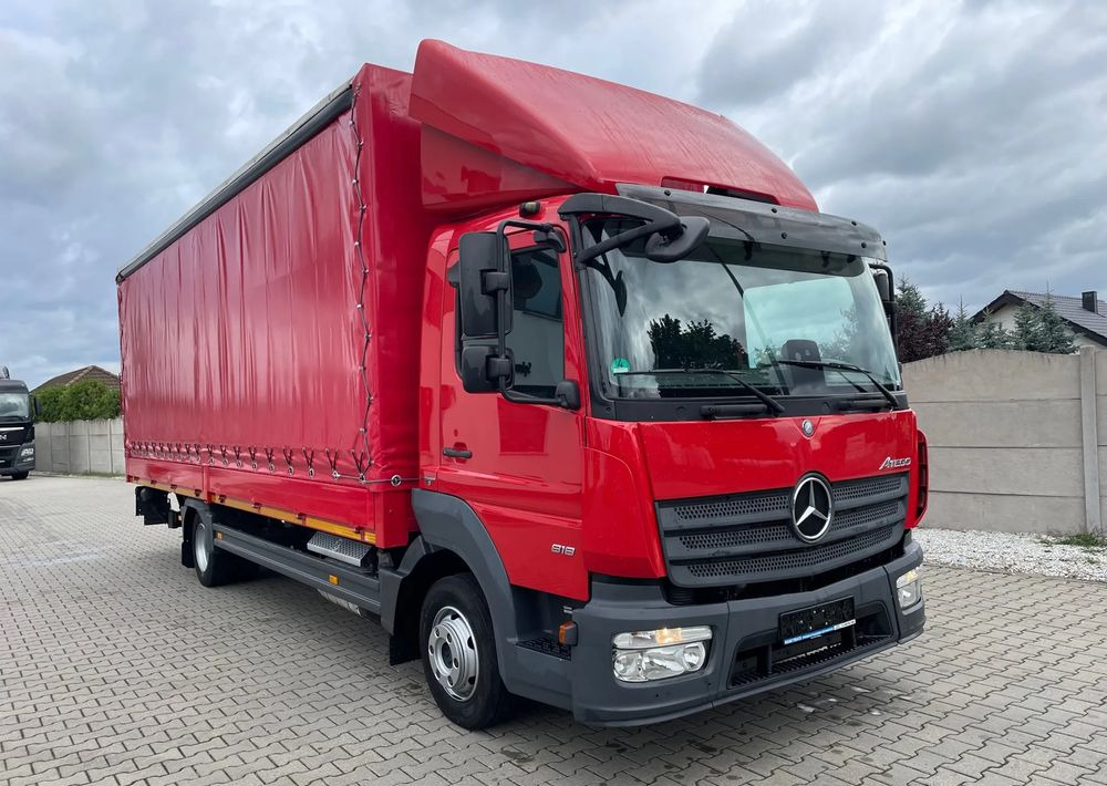 Mercedes-Benz ATEGO 818, Klima, webasto, burtofirana! - Curtainsider truck: picture 3 Mercedes-Benz ATEGO 818, Klima, webasto, burtofirana! - Curtainsider truck: picture 3