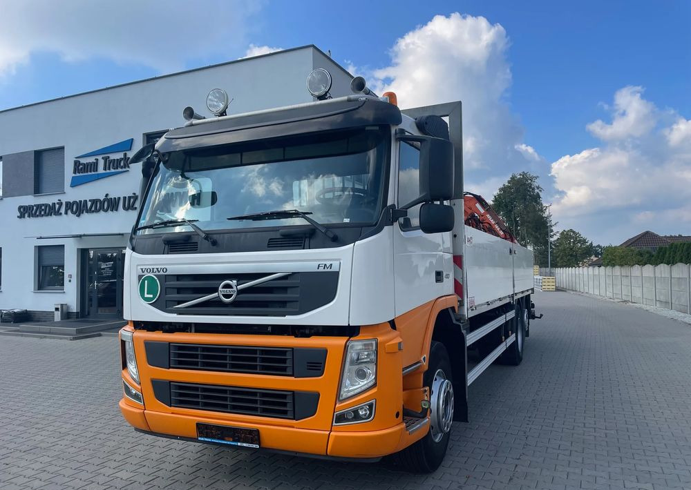 Volvo FM410 EURO 5, HDS ATLAS 165.2E-A2 RADIO STEROWANY, ZABUDOWA 7,1 m! - Dropside/ Flatbed truck, Crane truck: picture 1 Volvo FM410 EURO 5, HDS ATLAS 165.2E-A2 RADIO STEROWANY, ZABUDOWA 7,1 m! - Dropside/ Flatbed truck, Crane truck: picture 1