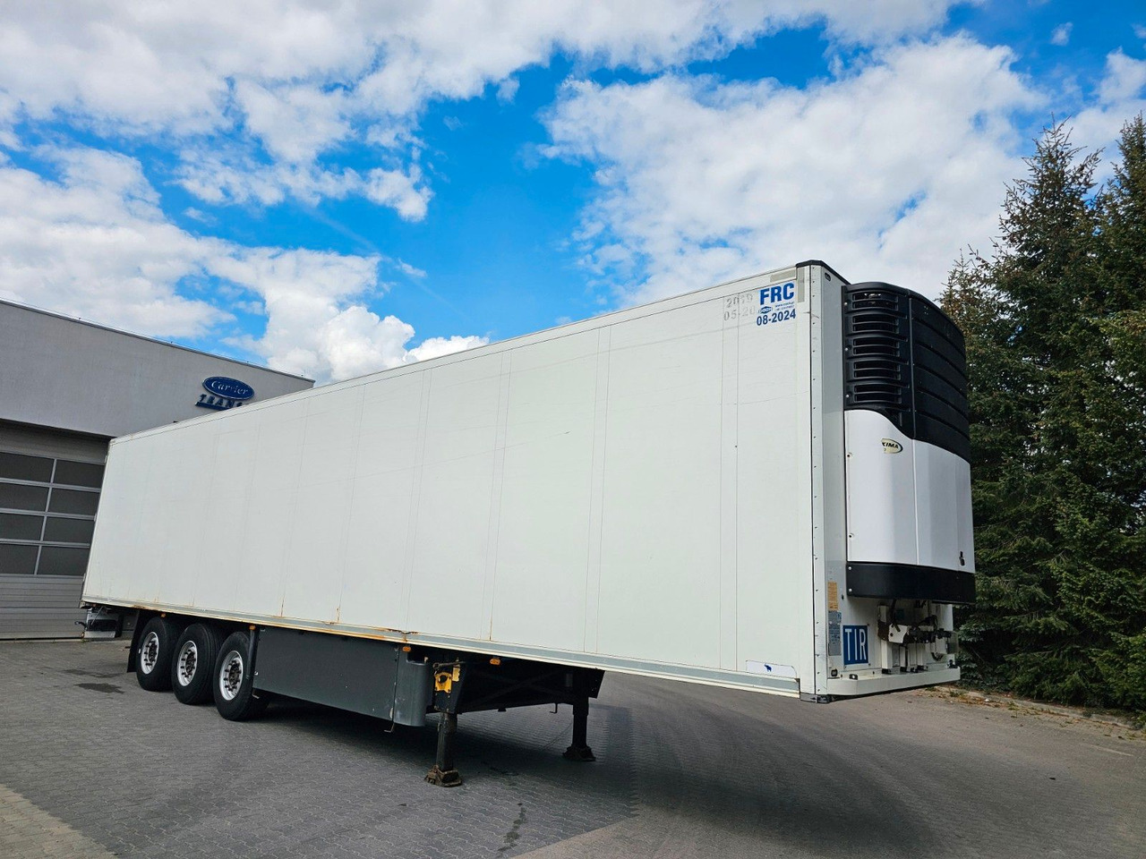 Schmitz Cargobull SKO 24 /L CARRIER MAXIMA 1300 mit elektro - Refrigerator semi-trailer: picture 1 Schmitz Cargobull SKO 24 /L CARRIER MAXIMA 1300 mit elektro - Refrigerator semi-trailer: picture 1