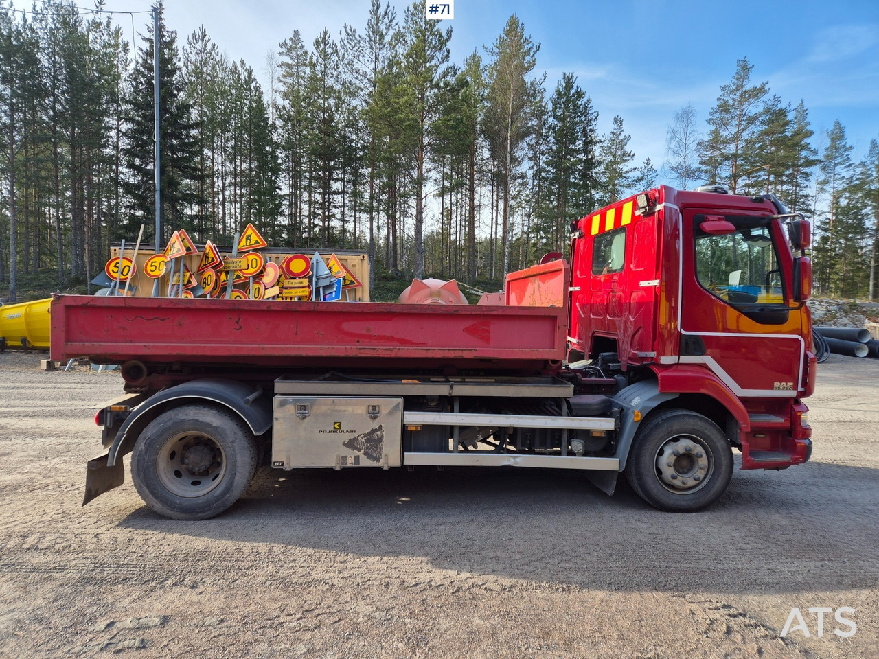 Hook lift truck DAF LF55 Hook pallet: picture 7