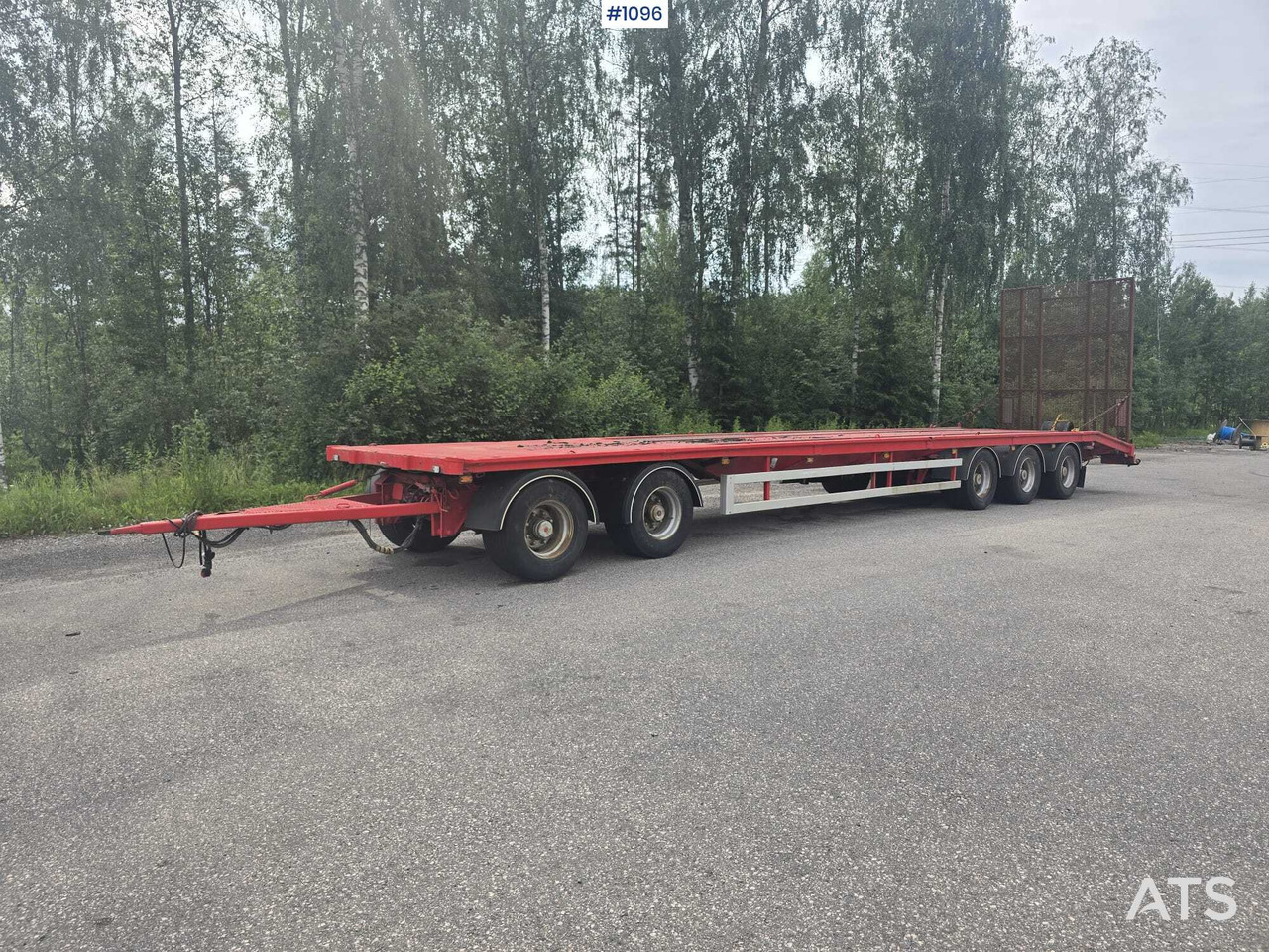 Kome 5-Akselinen lavetti - Low loader trailer: picture 2 Kome 5-Akselinen lavetti - Low loader trailer: picture 2