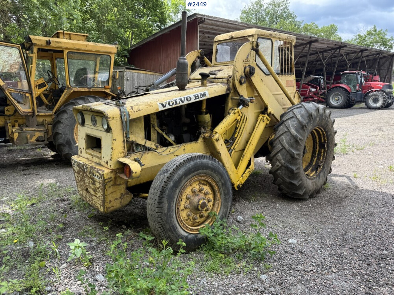 Backhoe loader Volvo BM LM 218 Repair item - Farm tractor: picture 3 Backhoe loader Volvo BM LM 218 Repair item - Farm tractor: picture 3