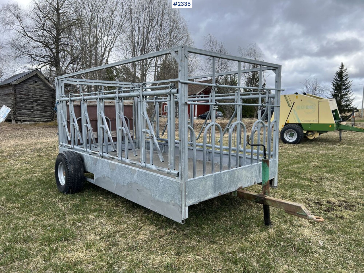 Kellfri Animal transport/feeder wagon - Livestock trailer: picture 1 Kellfri Animal transport/feeder wagon - Livestock trailer: picture 1