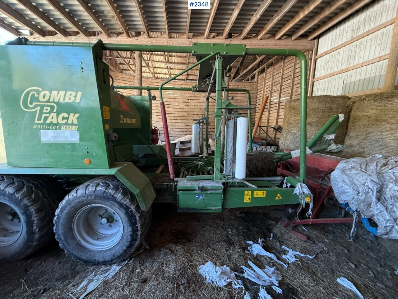 Krone Combi pack Multi-Cut 1500 round baler - Hay and forage equipment: picture 5 Krone Combi pack Multi-Cut 1500 round baler - Hay and forage equipment: picture 5