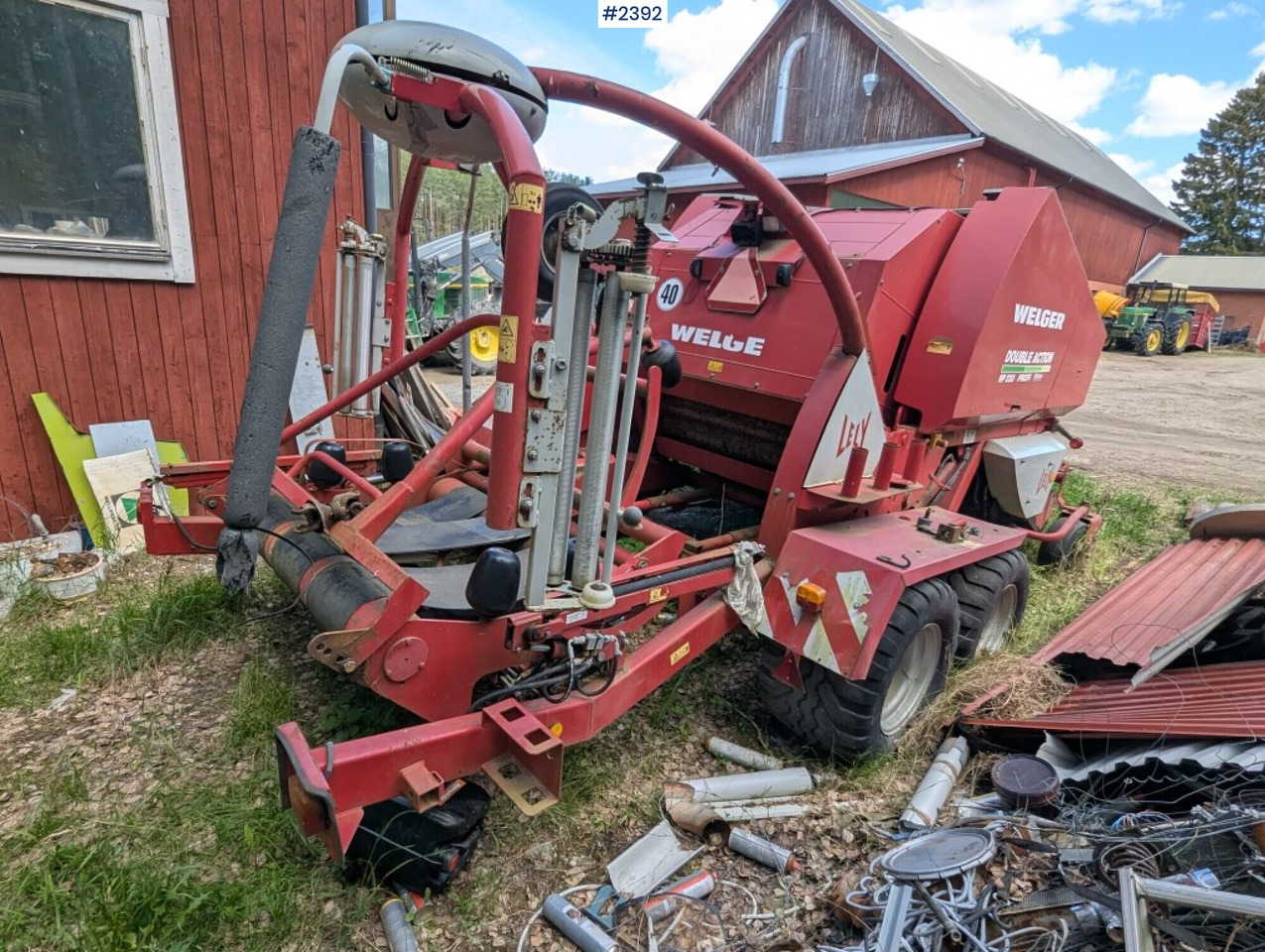 Hay and forage equipment Round baler / Combination baler Welger double action 220 profi: picture 6