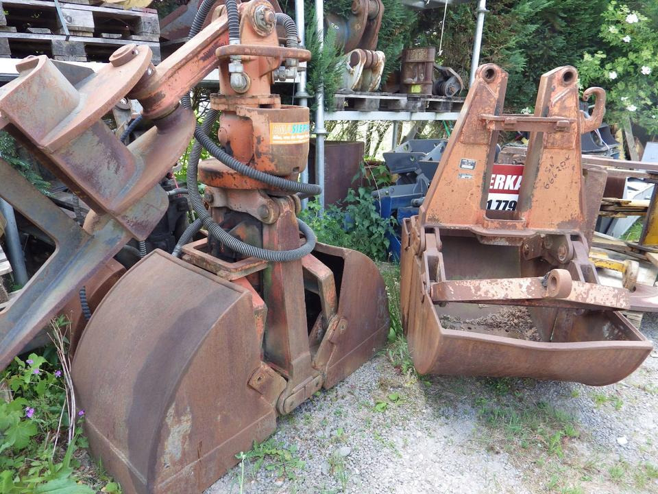 ATLAS GREIFER 600 mm + Schalensatz 800 mm mit MS10 - Clamshell bucket for Construction machinery: picture 1 ATLAS GREIFER 600 mm + Schalensatz 800 mm mit MS10 - Clamshell bucket for Construction machinery: picture 1
