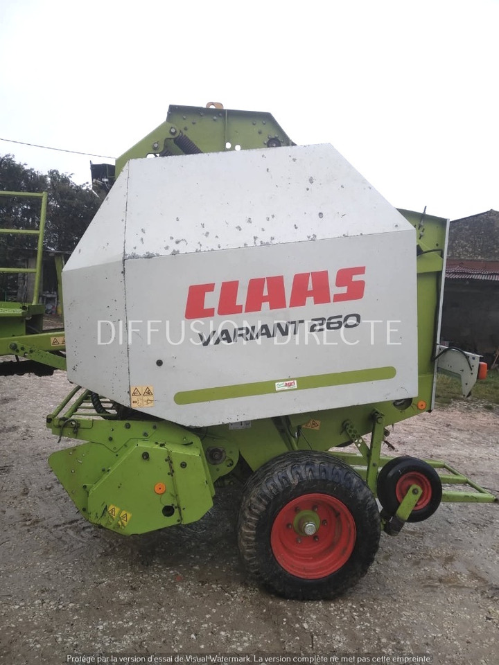 CLAAS PRESSE A BALLES RONDES VARIANT 260 - Round baler: picture 3 CLAAS PRESSE A BALLES RONDES VARIANT 260 - Round baler: picture 3