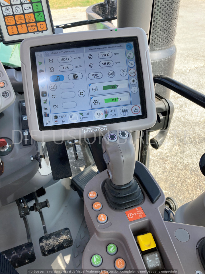 Farm tractor DEUTZ-FAHR TRACTEUR AGRICOLE 6125 C RV SHIFT: picture 6