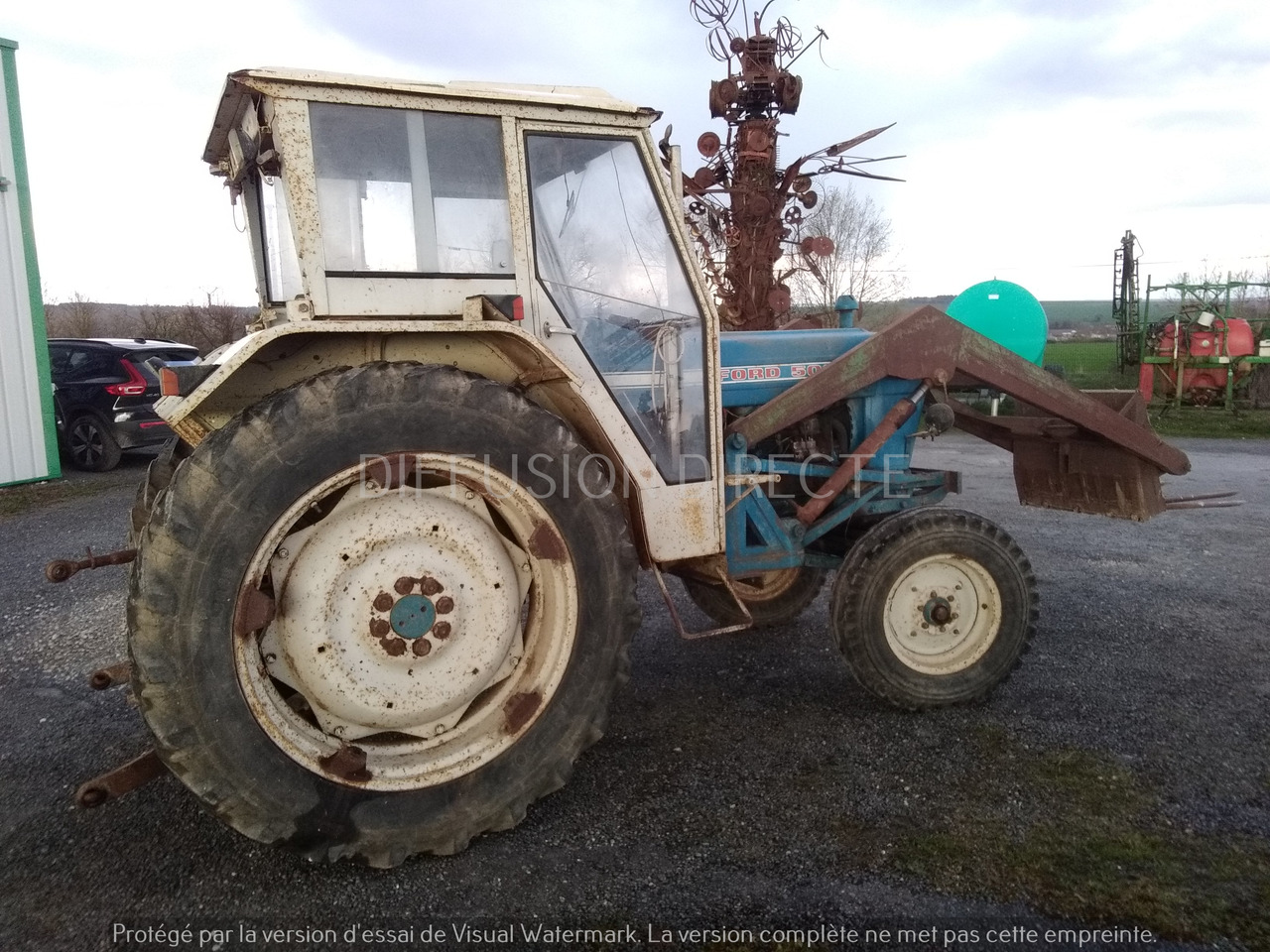 FORD TRACTEUR AGRICOLE 5000 SUPER MAJOR - Farm tractor: picture 2 FORD TRACTEUR AGRICOLE 5000 SUPER MAJOR - Farm tractor: picture 2