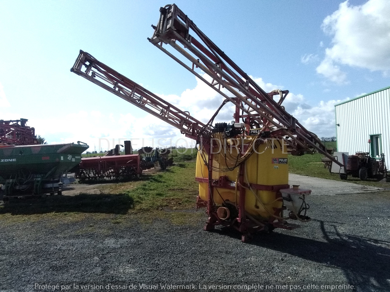 PULJET PULVERISATEUR SPRAYTEC - Tractor mounted sprayer: picture 3 PULJET PULVERISATEUR SPRAYTEC - Tractor mounted sprayer: picture 3