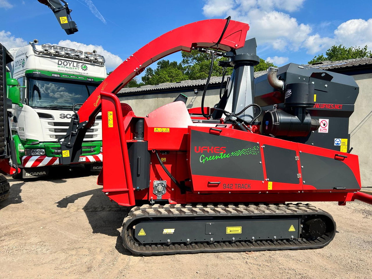 UFKES Greentec 942W Single Axle, PTO - Wood chipper: picture 5 UFKES Greentec 942W Single Axle, PTO - Wood chipper: picture 5