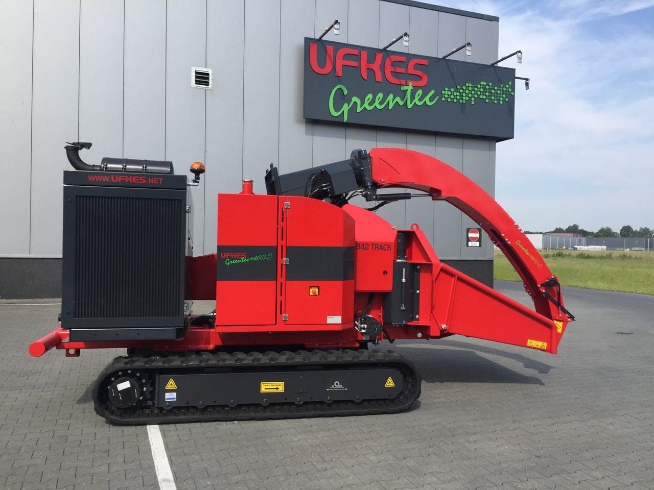 UFKES Greentec 942W Single Axle, PTO - Wood chipper: picture 4 UFKES Greentec 942W Single Axle, PTO - Wood chipper: picture 4