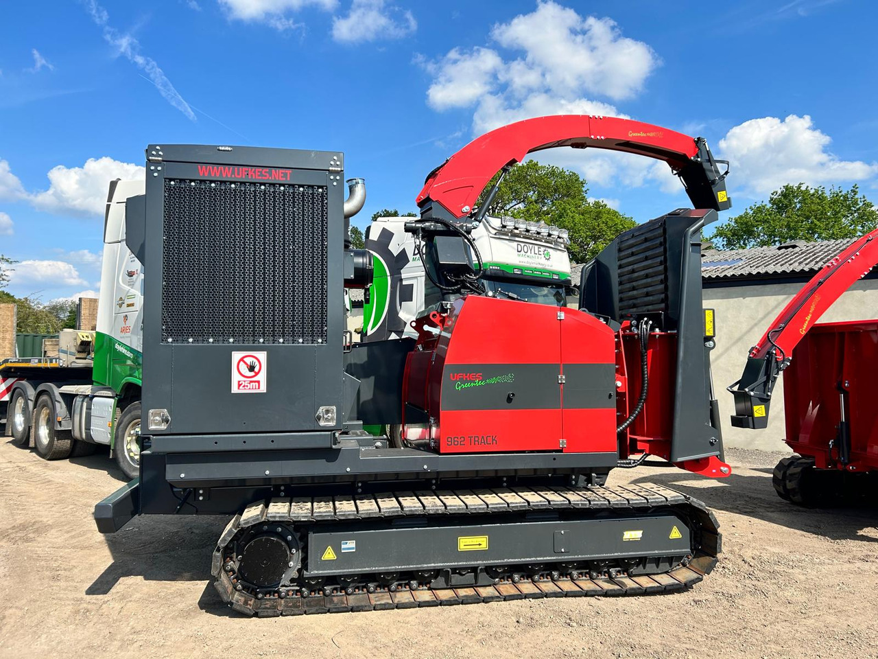 UFKES Greentec 962 Tracked Chipper - Wood chipper: picture 3 UFKES Greentec 962 Tracked Chipper - Wood chipper: picture 3