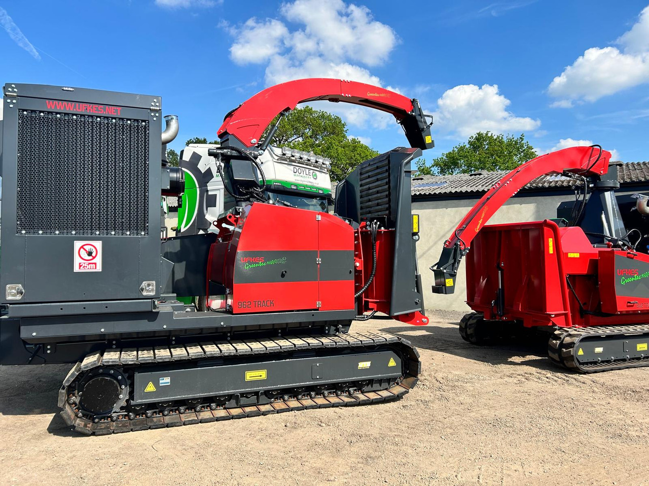 UFKES Greentec 962 Tracked Chipper - Wood chipper: picture 2 UFKES Greentec 962 Tracked Chipper - Wood chipper: picture 2