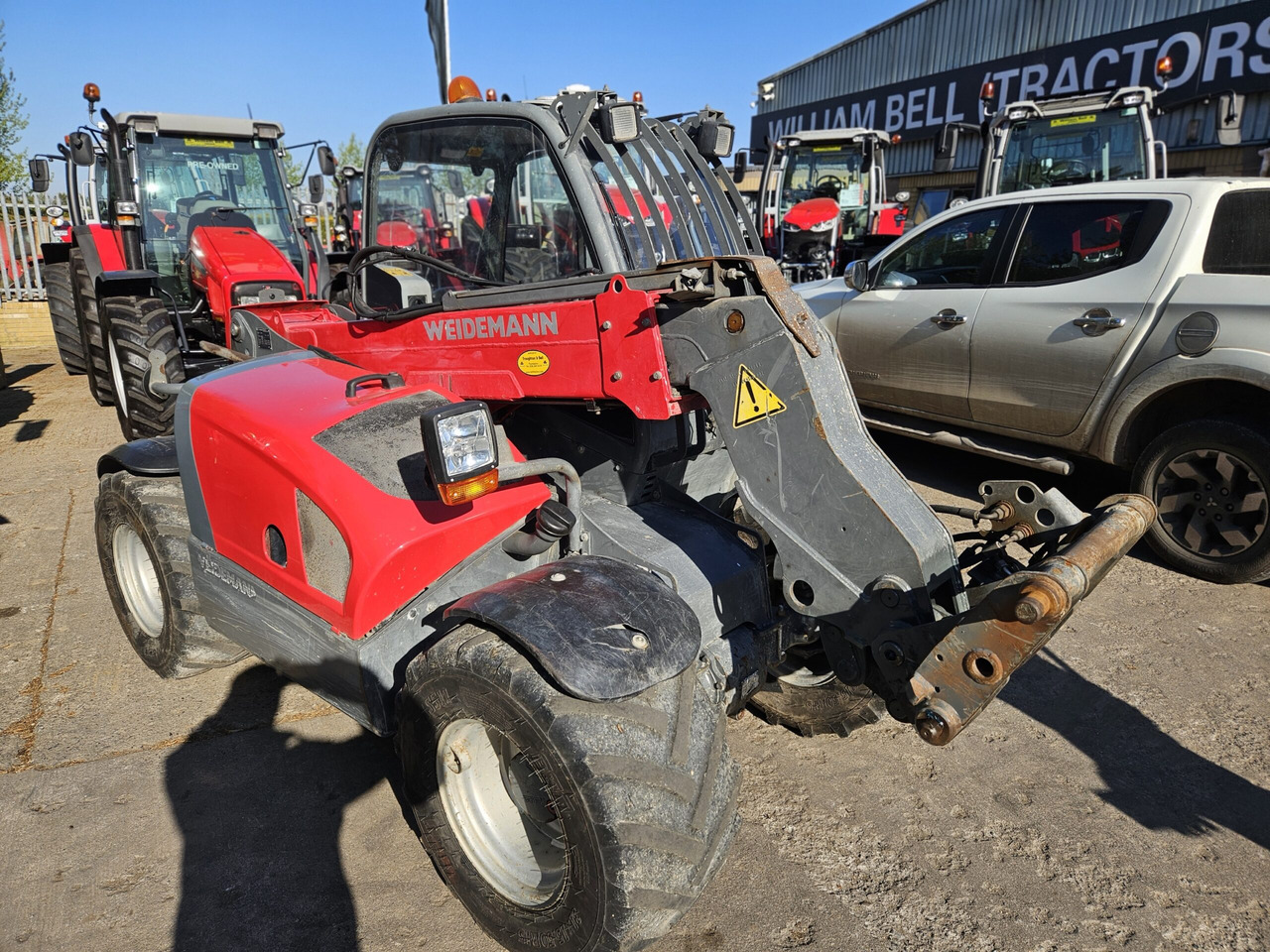 Telescopic handler 2015 Weidemann 4512, 9000 hours: picture 1