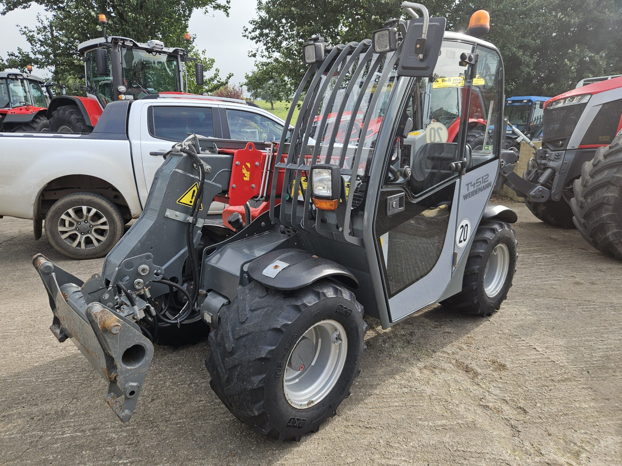 2018 Weidemann 4512, 1 Owner machine - Telescopic handler: picture 2 2018 Weidemann 4512, 1 Owner machine - Telescopic handler: picture 2