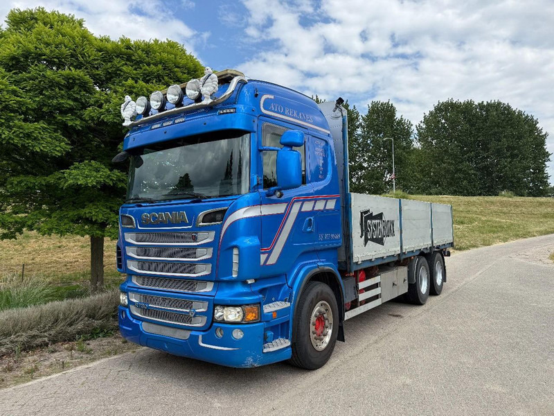 Scania R730LB6X4HSA V8 6X4 Retarder 2012 Low km - Dropside/ Flatbed truck: picture 1 Scania R730LB6X4HSA V8 6X4 Retarder 2012 Low km - Dropside/ Flatbed truck: picture 1