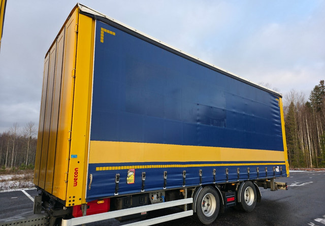 Wecon Pressukapellilava - Curtainsider trailer: picture 1 Wecon Pressukapellilava - Curtainsider trailer: picture 1