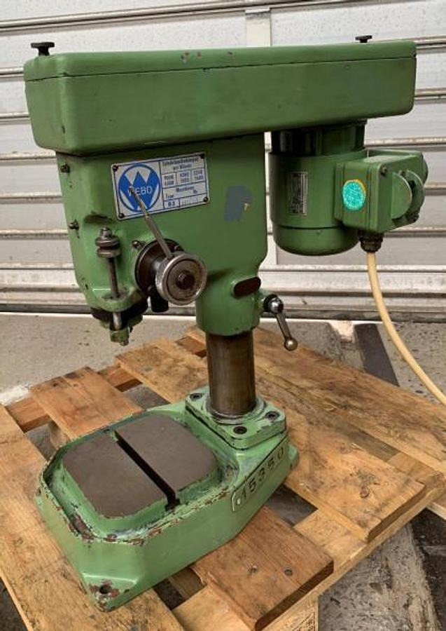 Tischbohrmaschine WEBO - Pillar drill: picture 1 Tischbohrmaschine WEBO - Pillar drill: picture 1
