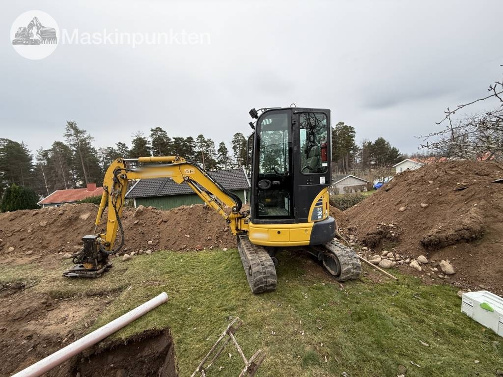 Komatsu PC 26 MR-3 - Mini excavator: picture 1 Komatsu PC 26 MR-3 - Mini excavator: picture 1
