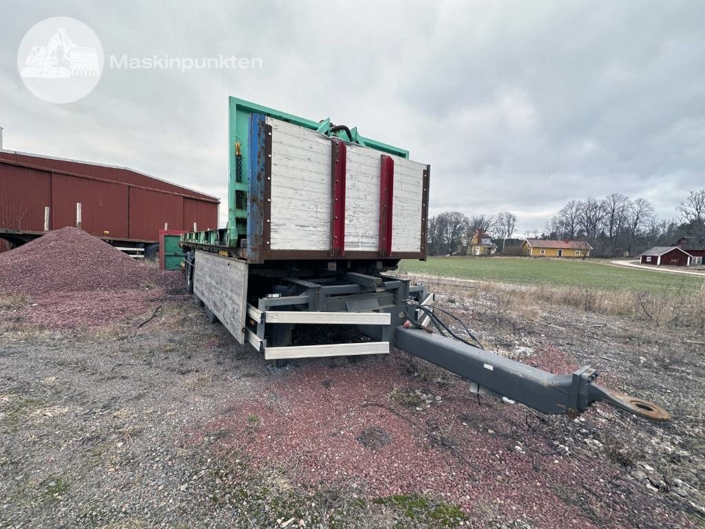 Tridem container kärra  - Container transporter/ Swap body trailer: picture 2 Tridem container kärra  - Container transporter/ Swap body trailer: picture 2