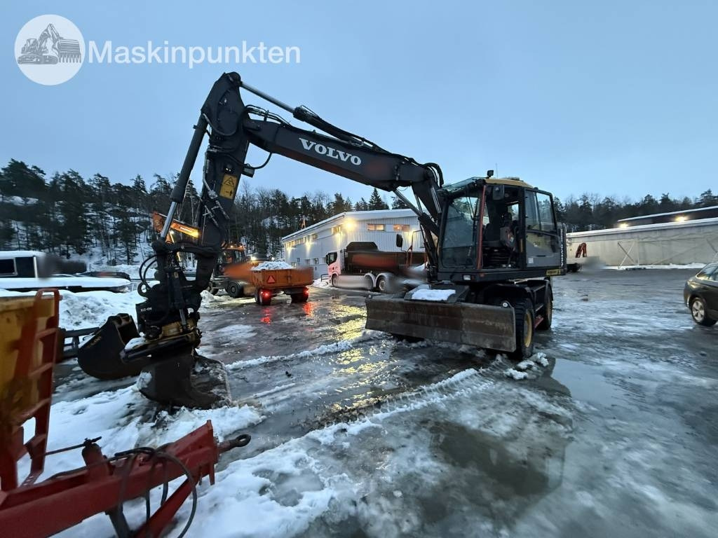 Volvo EWR 170 E med vagn - Wheel excavator: picture 1 Volvo EWR 170 E med vagn - Wheel excavator: picture 1