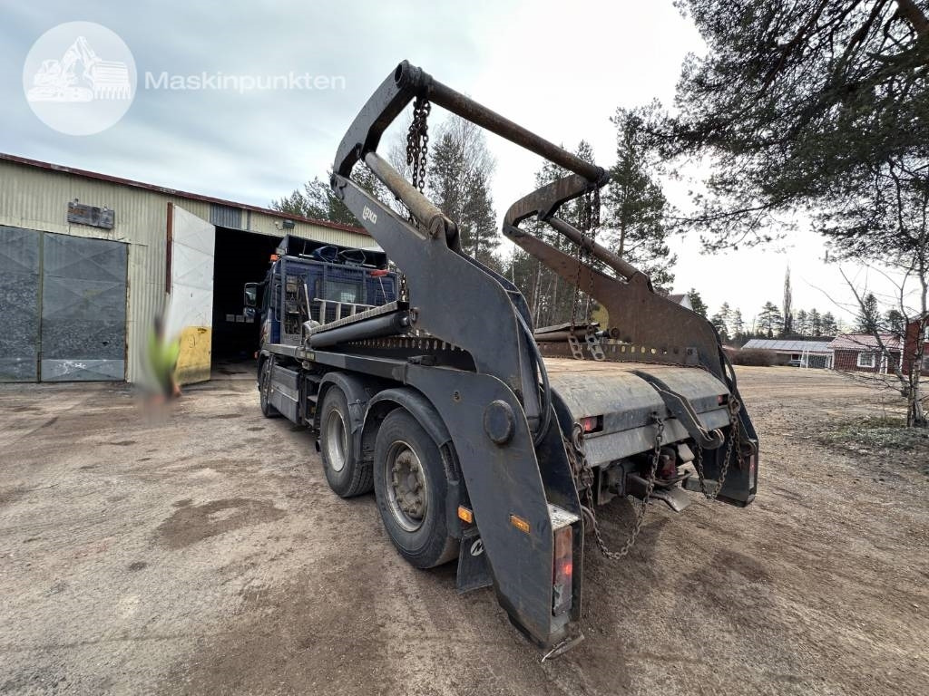 Skip loader truck Volvo FM 12 420 LAXO Liftdumper + lastväxlare + flak: picture 7