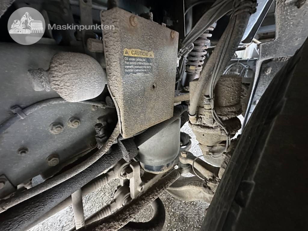 Skip loader truck Volvo FM 12 420 LAXO Liftdumper + lastväxlare + flak: picture 35