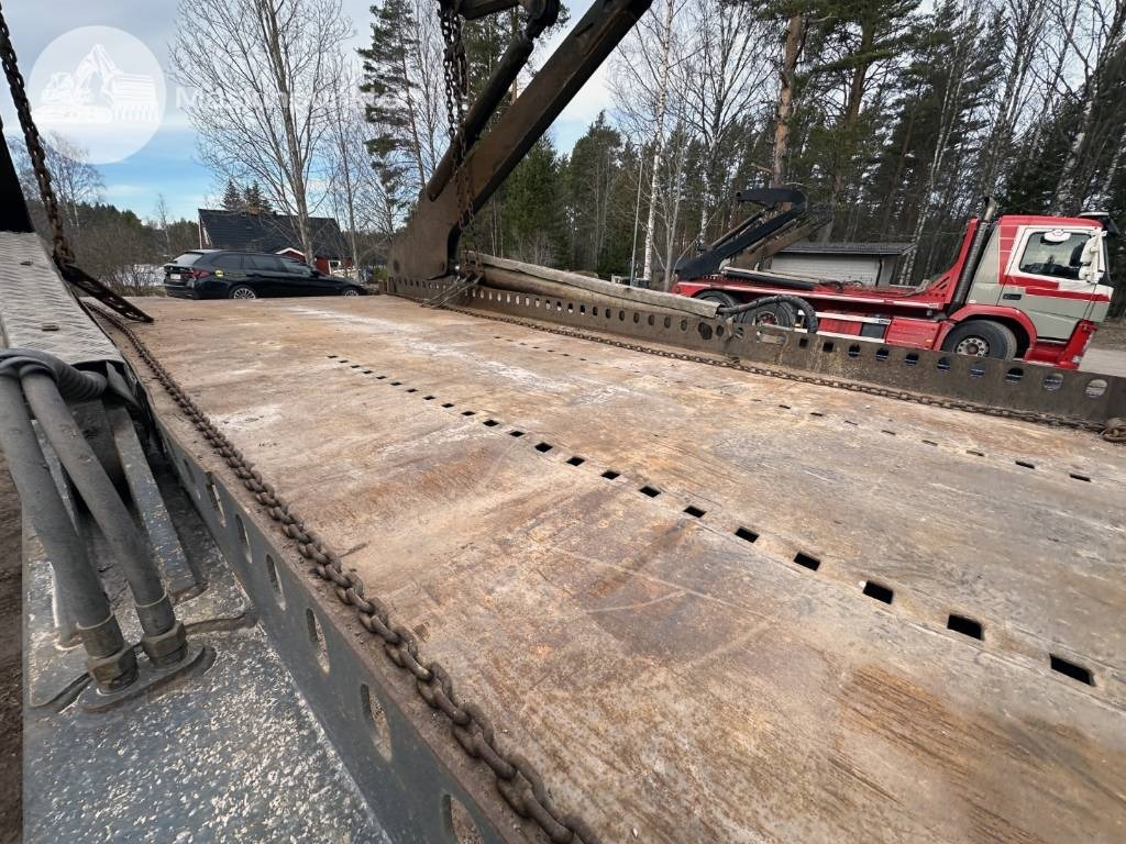 Skip loader truck Volvo FM 12 420 LAXO Liftdumper + lastväxlare + flak: picture 50