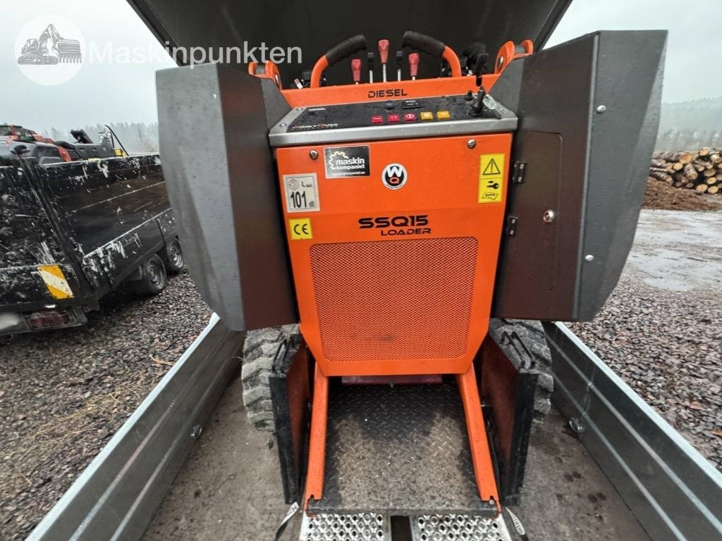 WorkyQuad SSQ15D med maskinsläp - Compact loader: picture 3 WorkyQuad SSQ15D med maskinsläp - Compact loader: picture 3
