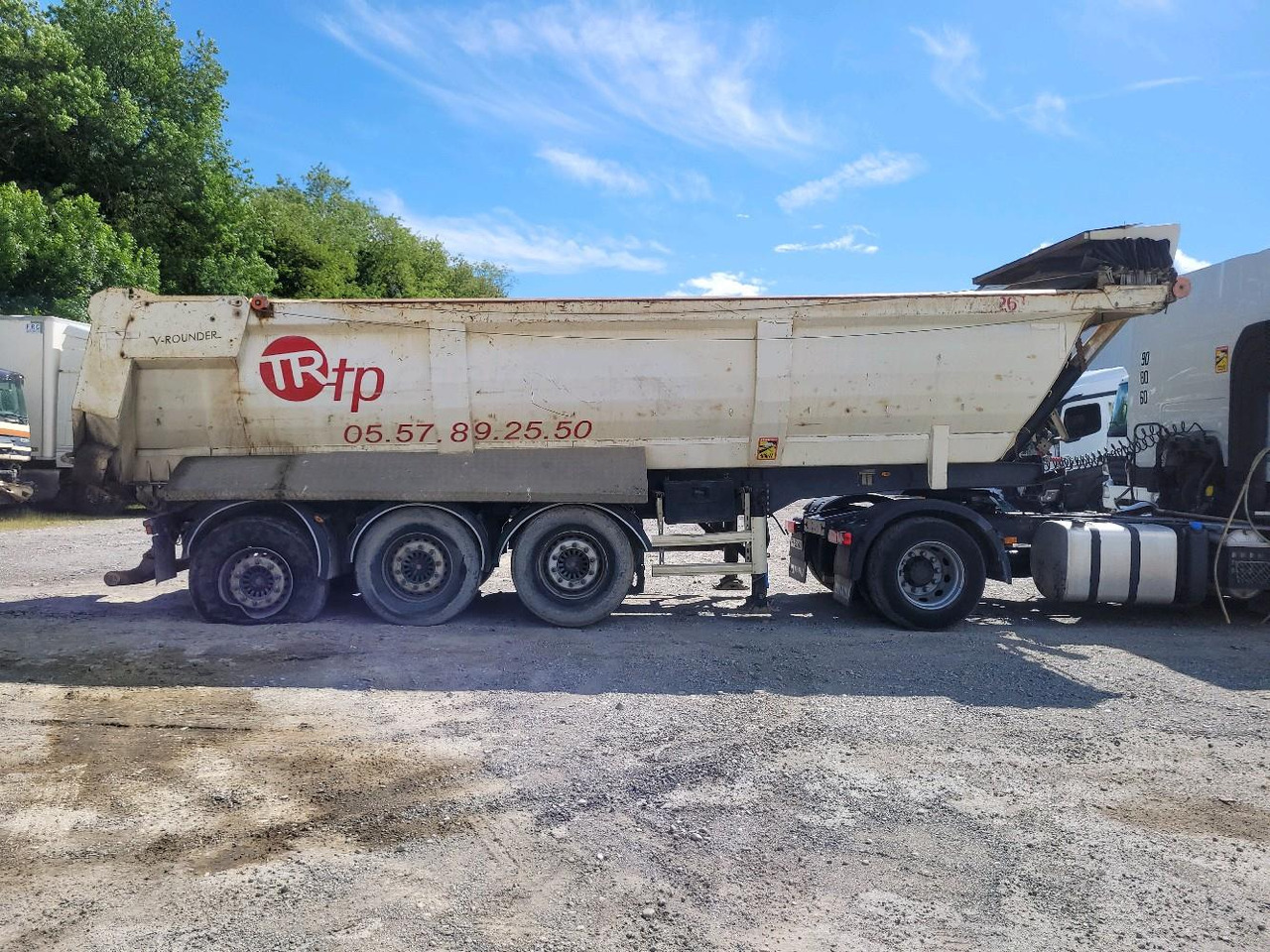 LOUAULT BENNE TP SR39 - Tipper semi-trailer: picture 3 LOUAULT BENNE TP SR39 - Tipper semi-trailer: picture 3