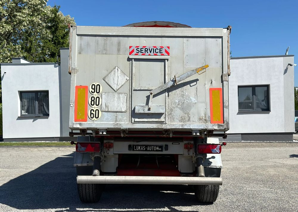 Tipper semi-trailer Benalu 25 m3 OSIE SAF HYDRAULICZNA KLAPA ELEKRYCZNY DACH: picture 6