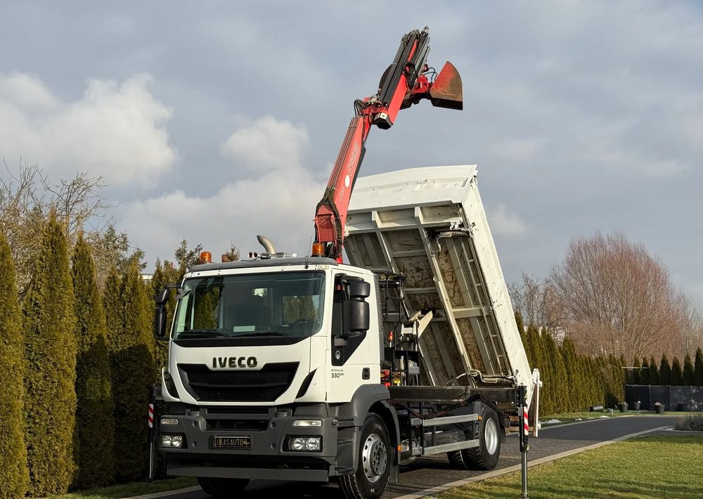 Iveco STRALIS 330 / 4x2 / FASSI F135 / WYWROTKA - Tipper: picture 1 Iveco STRALIS 330 / 4x2 / FASSI F135 / WYWROTKA - Tipper: picture 1