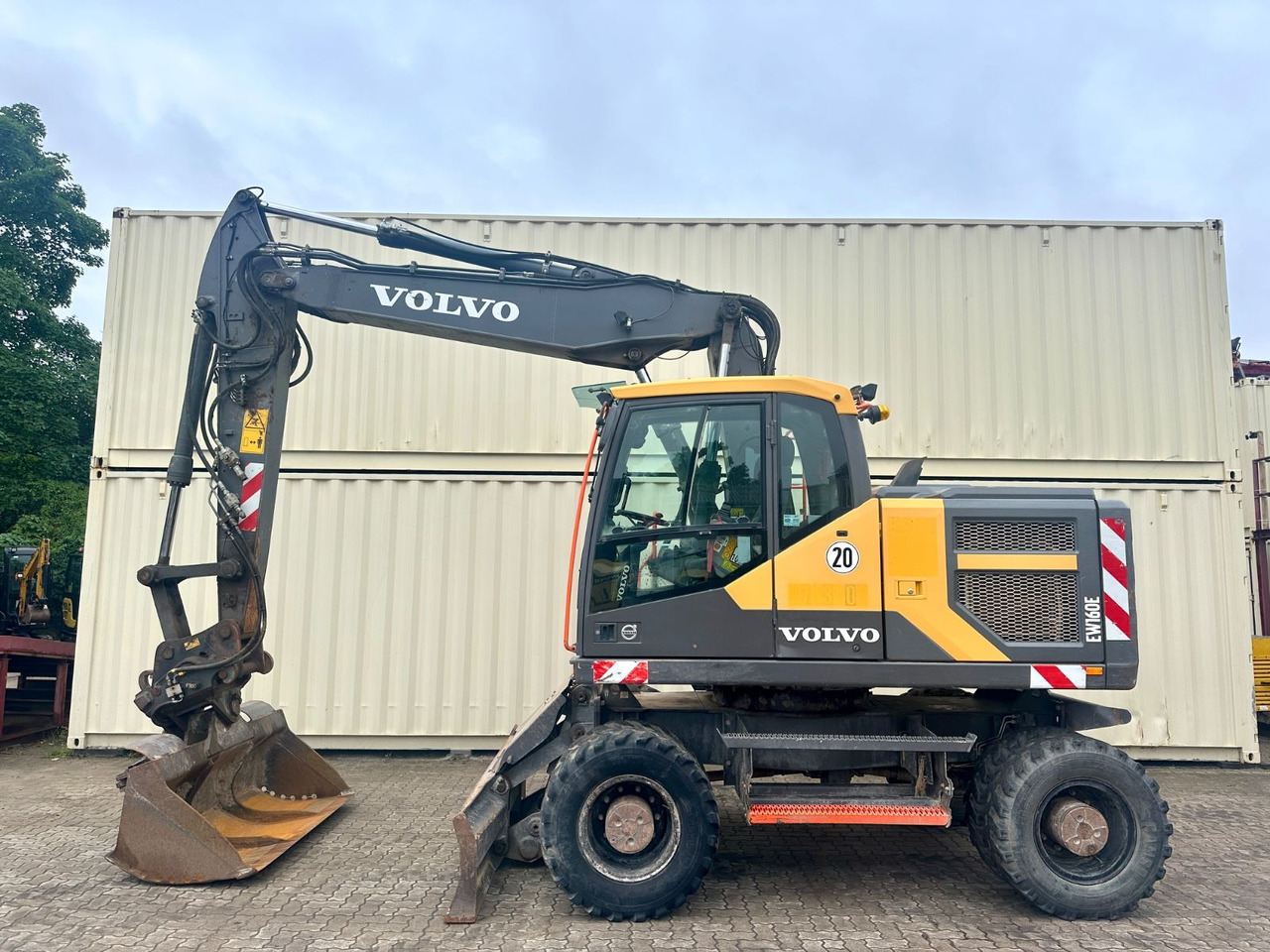 Volvo EW160E / 2016 BJ / Deutsche Maschine - Wheel excavator: picture 1 Volvo EW160E / 2016 BJ / Deutsche Maschine - Wheel excavator: picture 1