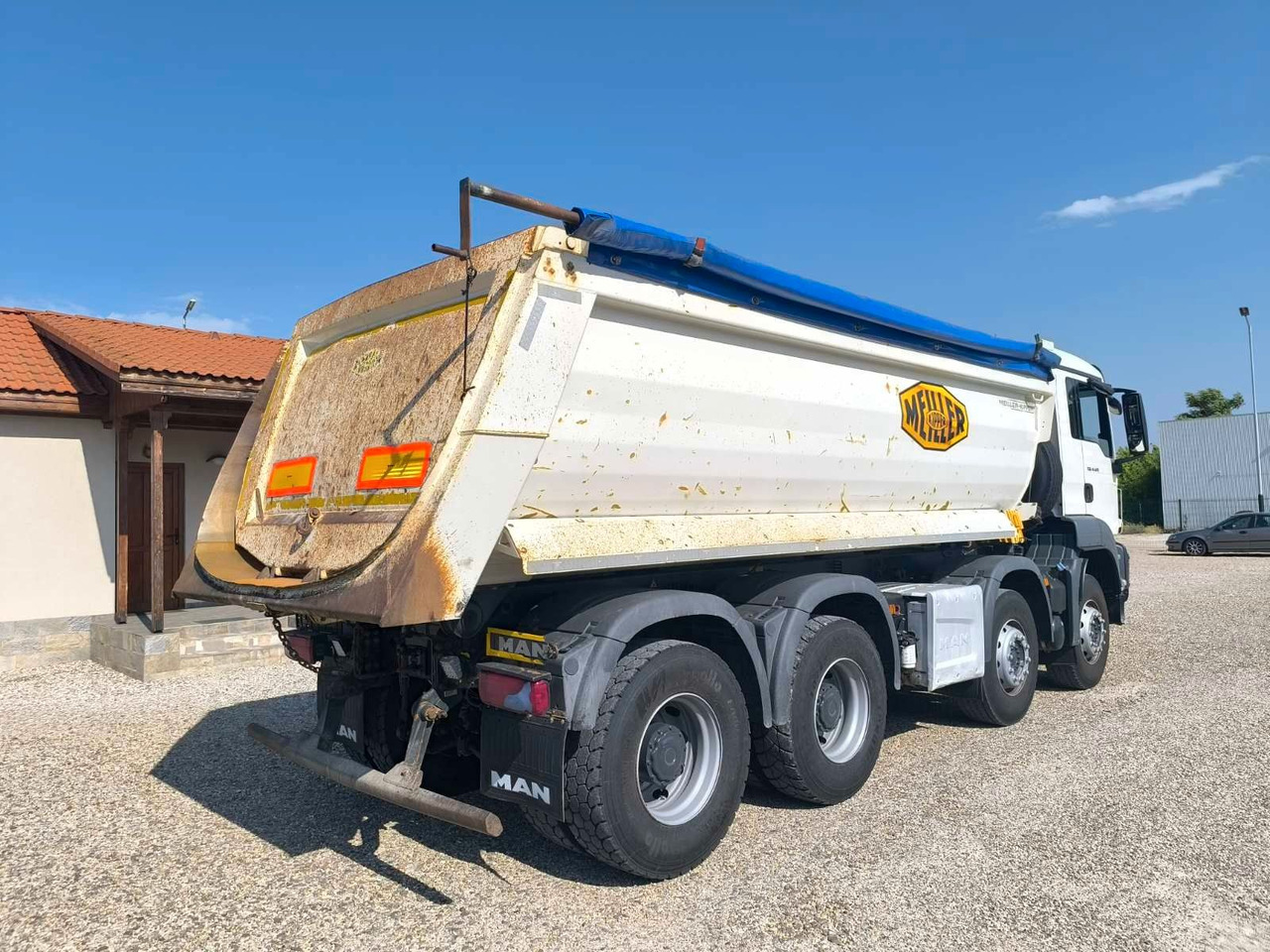 Skip loader truck MAN TGS 41.420 MEILLER KIPPER: picture 7