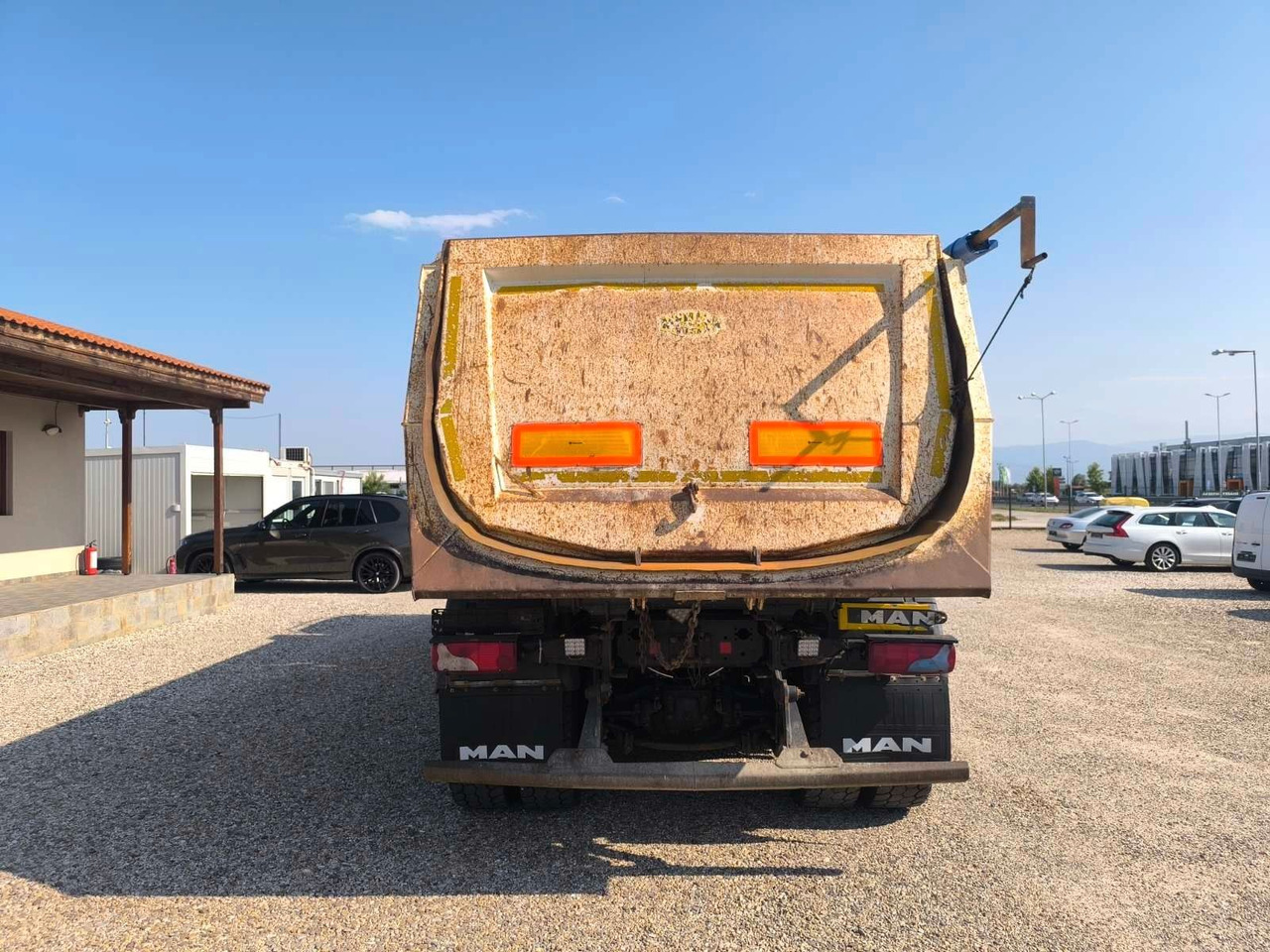 Skip loader truck MAN TGS 41.420 MEILLER KIPPER: picture 6