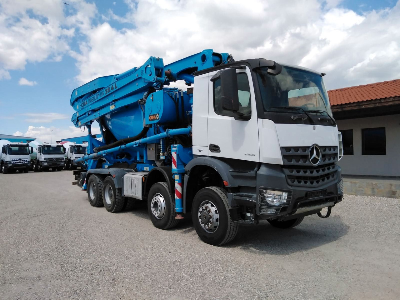 Mercedes-Benz AROCS 4140 CIFA MAGNUM MK28.4L 8X6 - Concrete pump truck: picture 1 Mercedes-Benz AROCS 4140 CIFA MAGNUM MK28.4L 8X6 - Concrete pump truck: picture 1