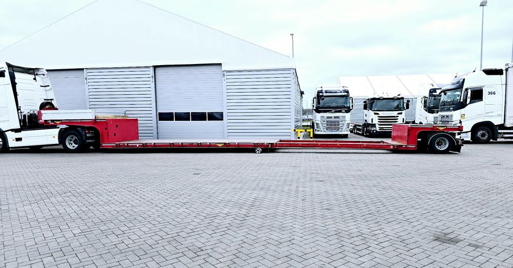 Broshuis 1ADU / 1A rozciągana - skrętna oś - Low loader semi-trailer: picture 3 Broshuis 1ADU / 1A rozciągana - skrętna oś - Low loader semi-trailer: picture 3