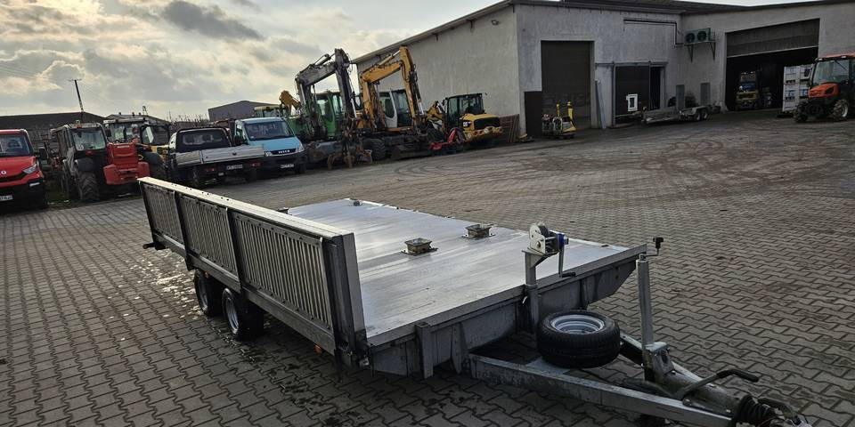 Laweta 750 kg DMC 2700 kg 460x250 cm poszerzana do 310 cm wciągarka - Autotransporter trailer: picture 3 Laweta 750 kg DMC 2700 kg 460x250 cm poszerzana do 310 cm wciągarka - Autotransporter trailer: picture 3