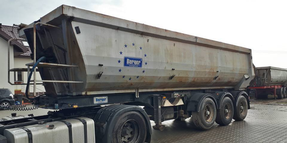 Naczepa wywrotka patelnia 27 m3 Berger N31 - Tipper semi-trailer: picture 1 Naczepa wywrotka patelnia 27 m3 Berger N31 - Tipper semi-trailer: picture 1