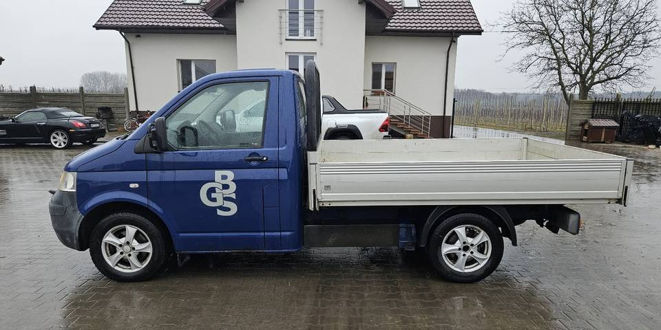 Volkswagen Transporter T5 2.5 skrzynia FV23% klima automat Webasto - Open body delivery van: picture 1 Volkswagen Transporter T5 2.5 skrzynia FV23% klima automat Webasto - Open body delivery van: picture 1