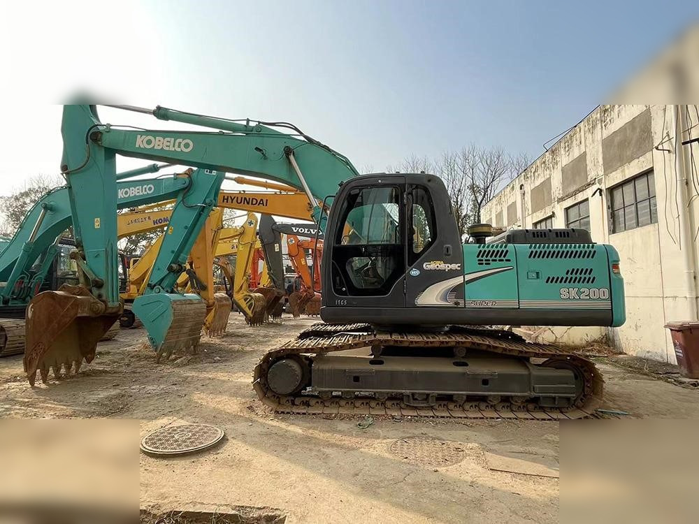 KOBELCO SK200-8 - Crawler excavator: picture 1 KOBELCO SK200-8 - Crawler excavator: picture 1