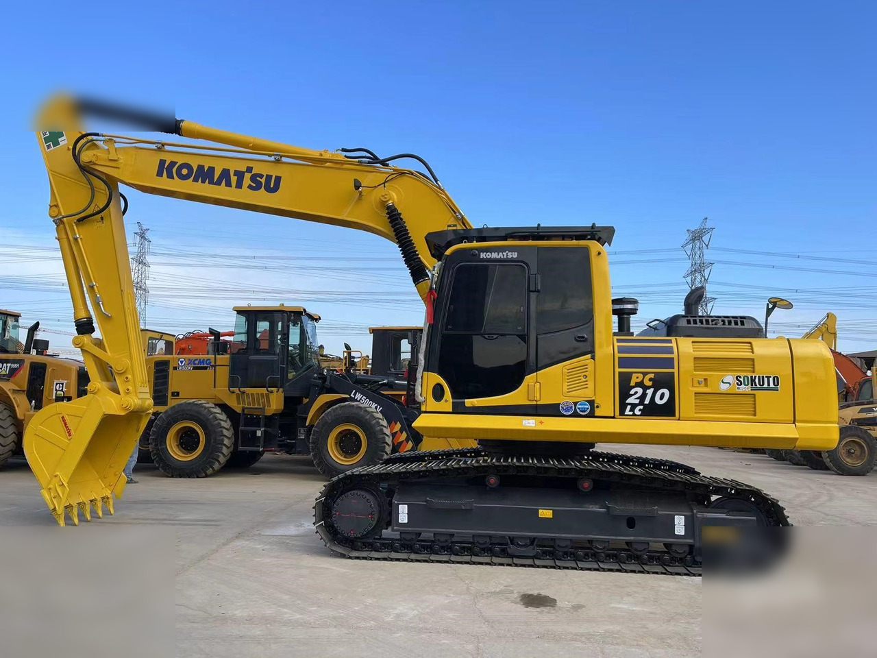 KOMATSU PC210 LC-8 - Crawler excavator: picture 4 KOMATSU PC210 LC-8 - Crawler excavator: picture 4