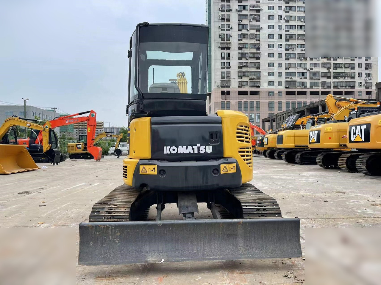 KOMATSU PC55MR-2 - Mini excavator: picture 4 KOMATSU PC55MR-2 - Mini excavator: picture 4