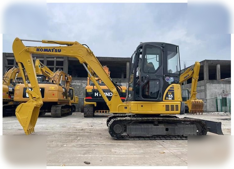 KOMATSU PC55MR-2 - Mini excavator: picture 1 KOMATSU PC55MR-2 - Mini excavator: picture 1